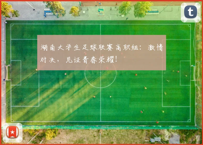 湖南大学生足球联赛高职组：激情对决，见证青春荣耀！