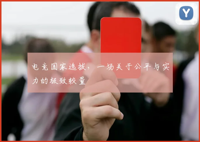 电竞国家选拔,一场关于公平与实力的极致较量